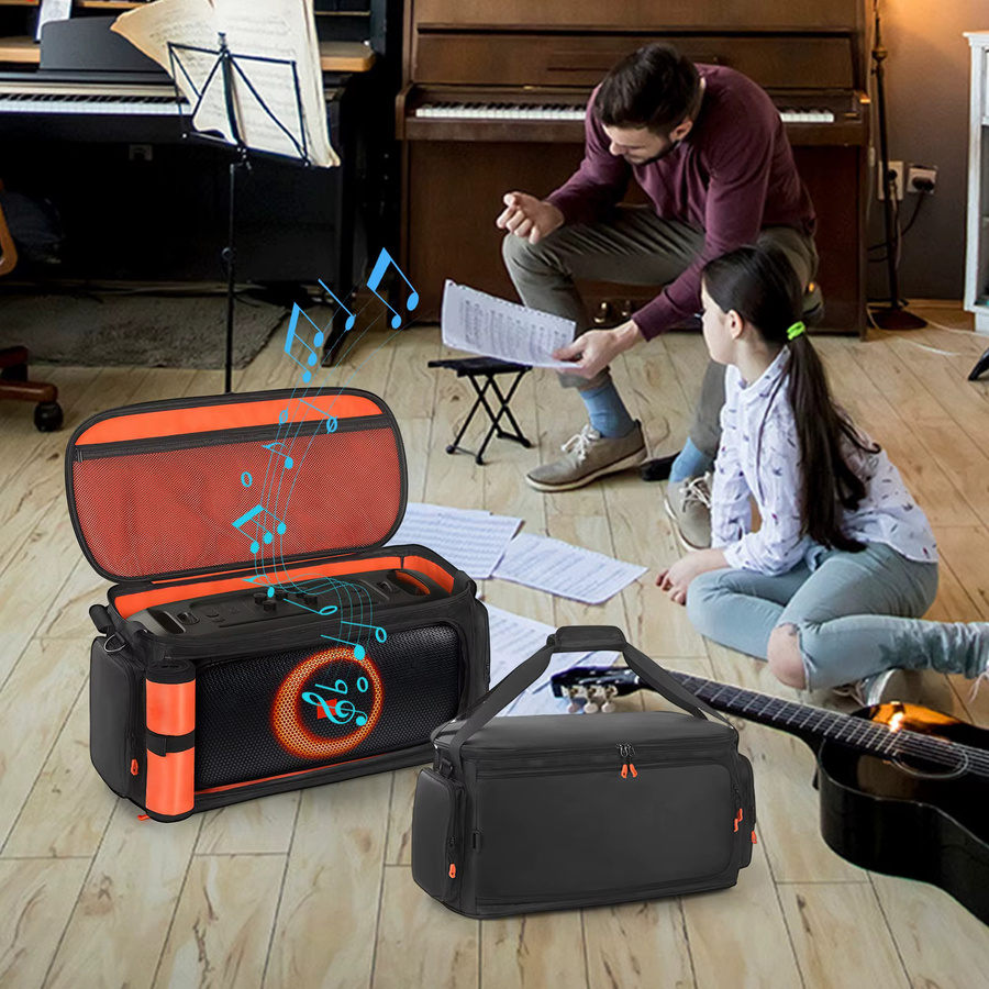 Tragbare Schutzhülle mit Schultergurt für JBL PartyBox On The Go2, Schwarz - Bild 2