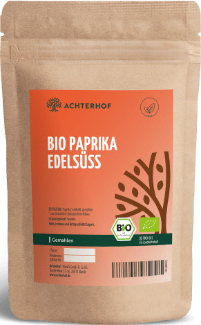 Achterhof Paprika Edelsüss gemahlen Bio 250 g - Bild 1