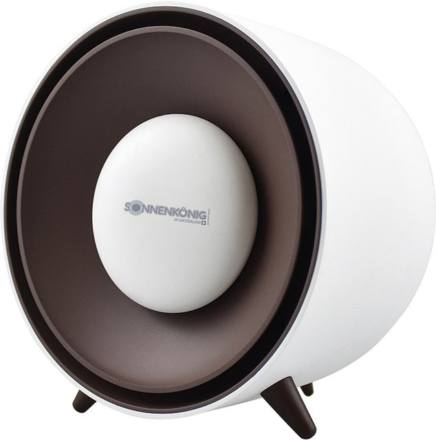 Sonnenkönig Ceramic Fan Heater Bee in Weiß mit Überhitzungs- und Kippschutz - Bild 1