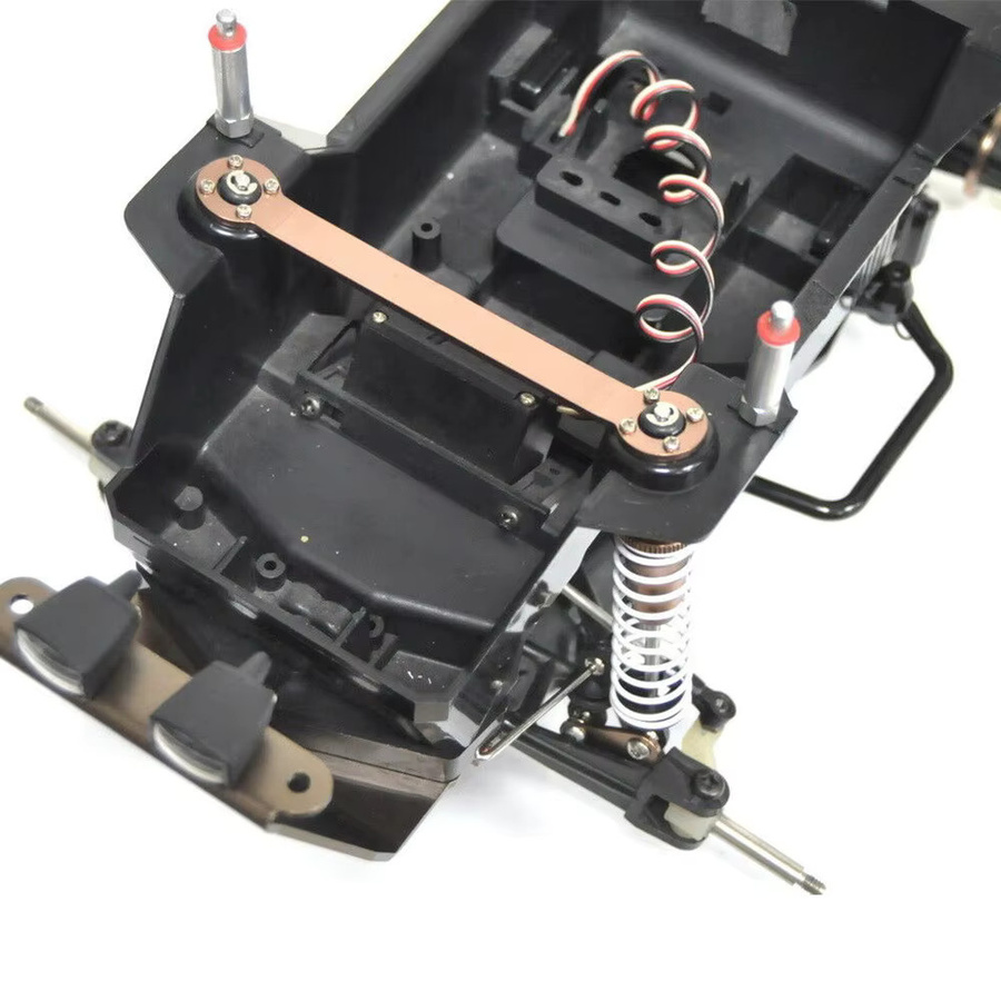 Tamiya RC-Frontplatte aus Aluminiumlegierung, Zubehör, Metall - Bild 2