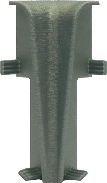 Döllken Profiles Innenecke für Sockelleisten Modern 60 Clip in Grau - Bild 1