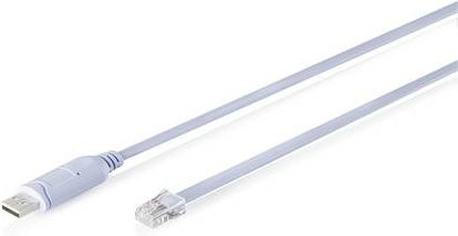Digitus USB 2.0 auf RJ45 Adapterkabel in Weiß, Länge: 180 cm - Bild 1