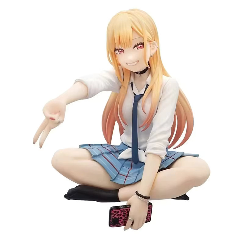 Bandai My Dress-Up Darling Kitagawa Marin Anime Figur, Sitzposition Modell Statue, Bunt / Mehrfarbig - Bild 3