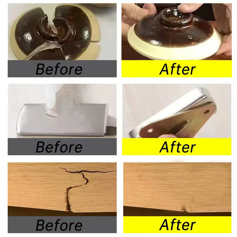 Wasserfester Mehrzweck-Kleber auf Ölbasis in Schwarz für die Reparatur von Schuhen, Leder, Glas und Gummi - Bild 2