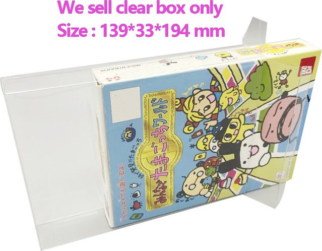 xunbeifang PET-Schutzbox für N64 JP Japan-Version, transparente Aufbewahrungsbox für Retro-Spiele und Spielkarten - Bild 1