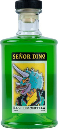 Señor Dino Basil Limoncello Likör, Deutschland, 20% Vol., 0,7 l