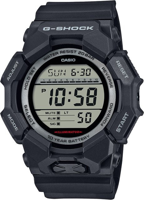 Casio G-Shock Classic Digitaluhr, Quarz, Karbon, Schwarz, 50 mm, Herren - Bild 1