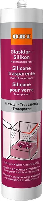 OBI Glasklar-Silikon Transparent 310 ml - Bild 1