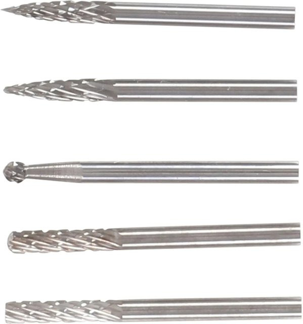 BGS HSS Fräser Satz Extra Kurz 5-teilig in Silber - Bild 1