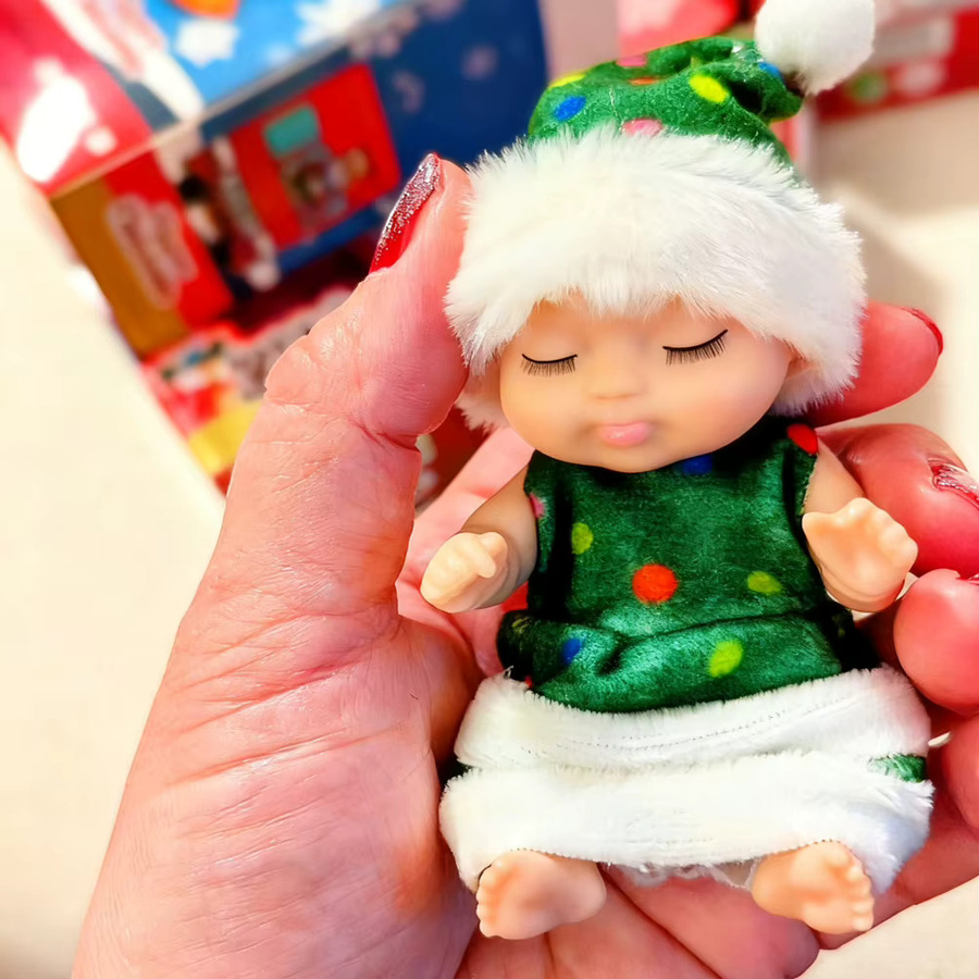 FECDITIVE Prinzessin Reborn Puppe, 12-teiliges Set, mit Kleidung Zubehör - Bild 4