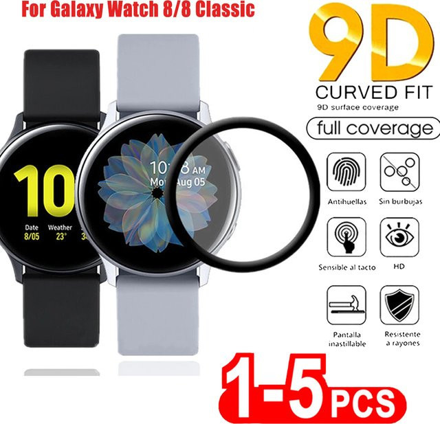 Displayschutzfolie Samsung Galaxy Watch 8 Classic, 46 mm, transparent - Bild 1