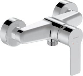 Duravit D-Code Brause-Einhebelmischer Aufputz mit Keramikmischsystem in Chrom - Bild 1