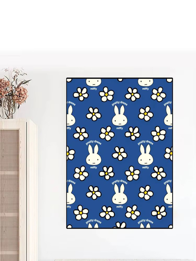 Miffy Kaninchen und Mond Wandaufkleber als dekoratives Poster für dein Zuhause, B/H: 30,0 x 21,0 cm - Bild 6