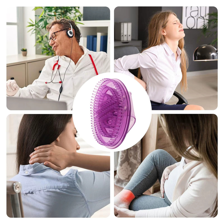 Meridian-Körpermassagebürste, Unisex - Bild 5