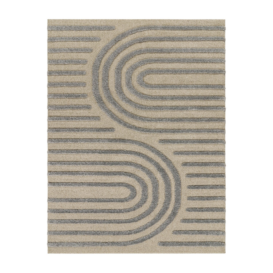 Teppich Geneva grau im Boho-Stil mit Hoch-Tief-Effekt, B: 160 cm, T: 220 cm - Bild 2