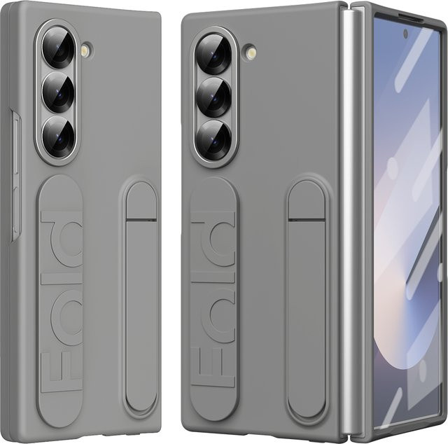 Samsung Original Silikonhülle mit Ständer für Galaxy Z Fold 6 in Blau und Grau (EF-MF956) - Bild 1