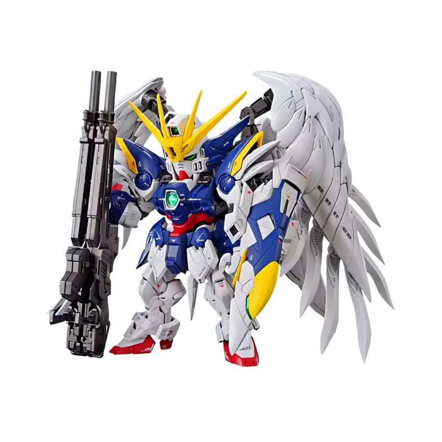 Bandai Gundam MGSD XXXG-0OWO Wing Fighter Zero EW, Actionfigur Modellbausatz - Bild 5