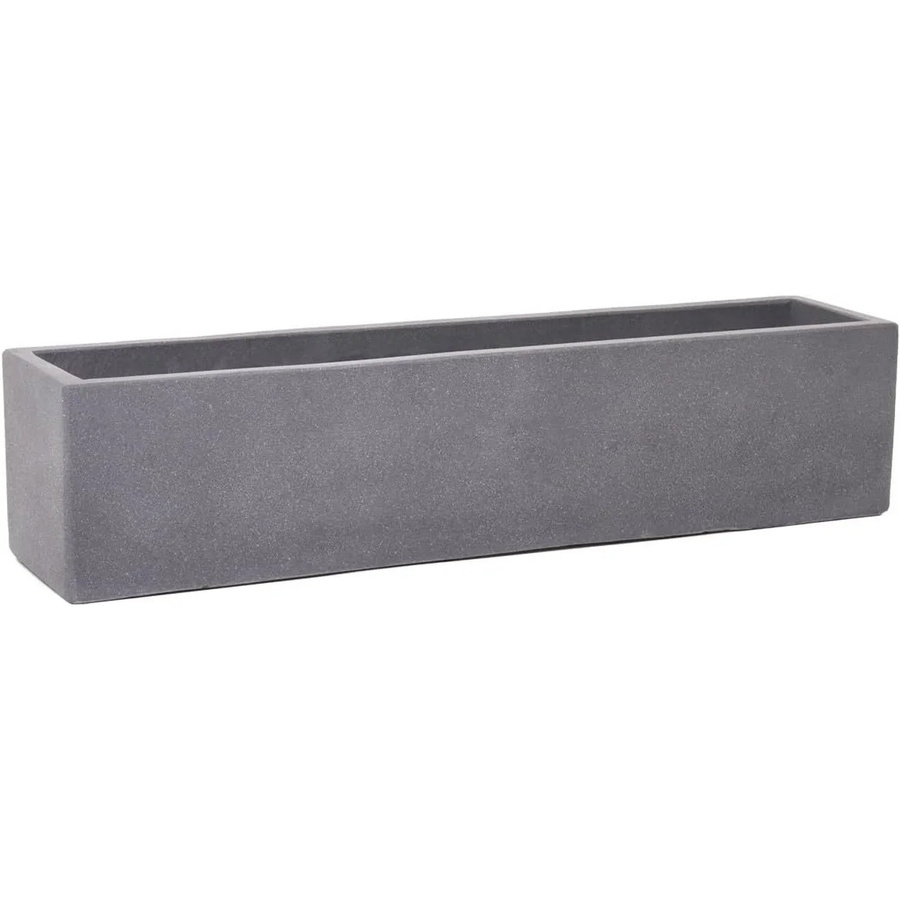 Vivanno Blumenkasten Flobo in Grau, B/T/H: 80 x 18 x 18 cm - Bild 2