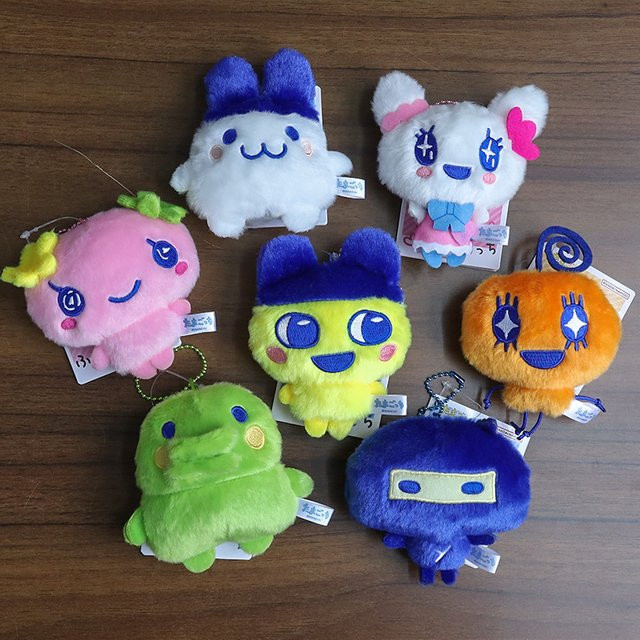Bandai Tamagotchi Chibi Plüsch-Anhänger, Schlüsselanhänger - Bild 1