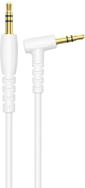 XO Design Audio-Kabel 3.5mm Jack NB-R272, Weiß, Länge: 1 m - Bild 1
