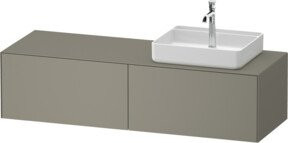 Duravit Waschtischunterschrank White Tulip in White, B/T: 160 x 55 cm - Bild 1