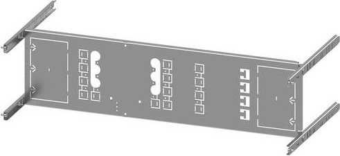 Siemens SIVACON S4 Montageplatte 3VA20, 3-polig, Festeinbau, Stecksockel, grau, 100A - Bild 1