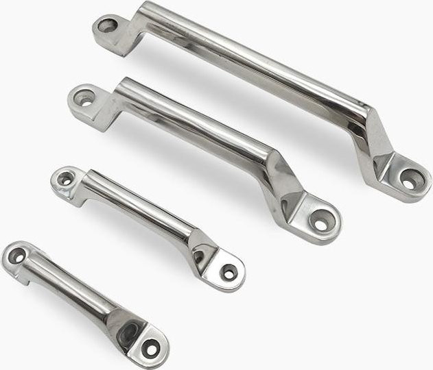 UWASND Schrankgriff aus Edelstahl 304 in Weiß, B/H/T: 220 x 46 x 22 mm - Bild 1