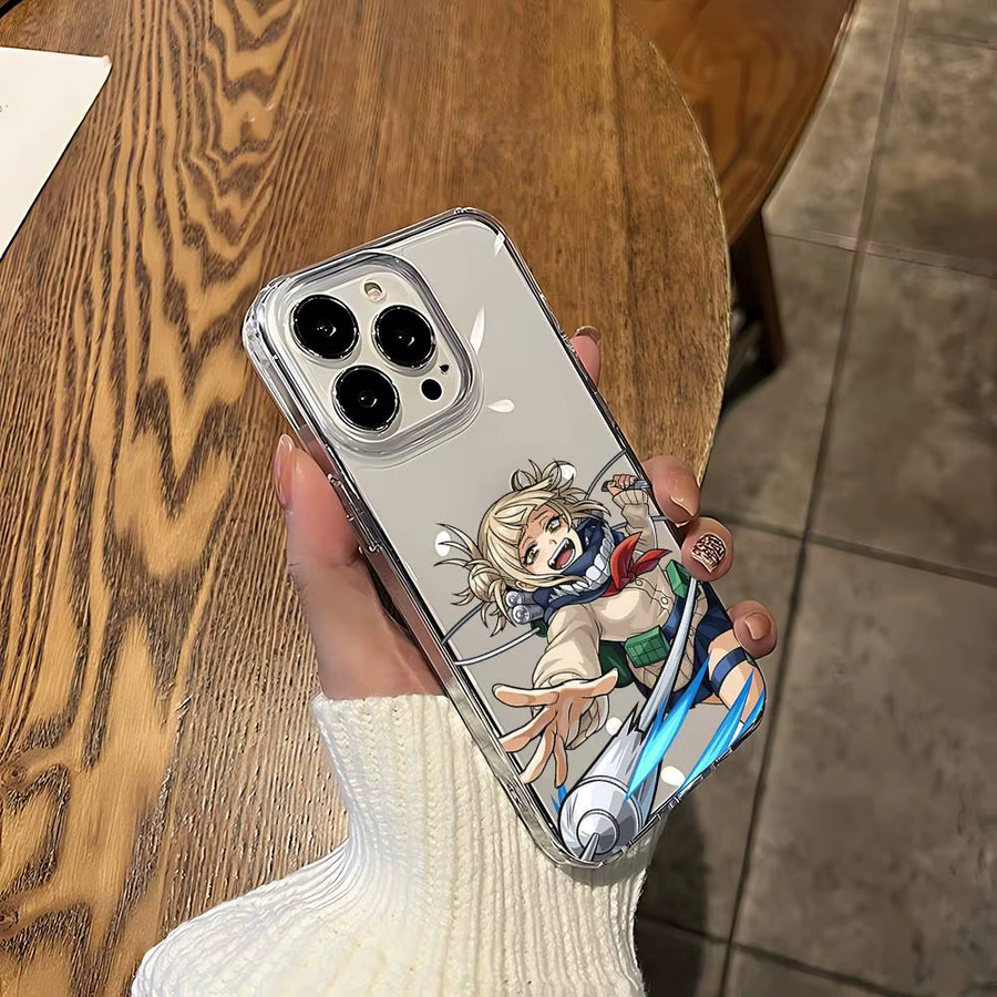 H-Himiko T-Toga Transparente Handyhülle für iPhone 11 bis iPhone 17 Pro Max Weiche Schutzhülle - Bild 2