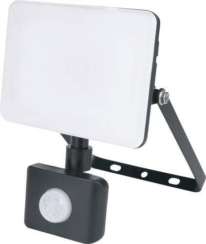 Müller-Licht Orlando LED-Außenstrahler mit Bewegungsmelder, 20W, Weiß, IP44, für Garten und Wand - Bild 1