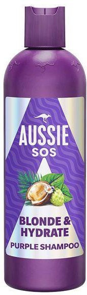 AUSSIE SOS Blonde & Hydratisieren Shampoo, 300 ml, für coloriertes Haar - Bild 1