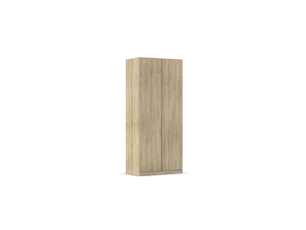 Drehtürenschrank Rauch Alabama in Eiche Sonoma mit integrierten Schubladen, B/T/H: 91 x 54 x 210 cm - Bild 2