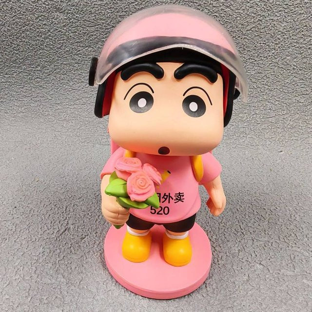 Bandai Xiao Xin Figuren, Rosa Takeout-Blumenlieferung, Einzelfigur - Bild 1