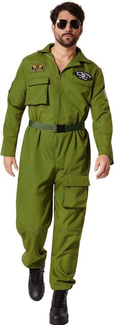 tectake Herrenkostüm Air Force Pilot - Bild 1