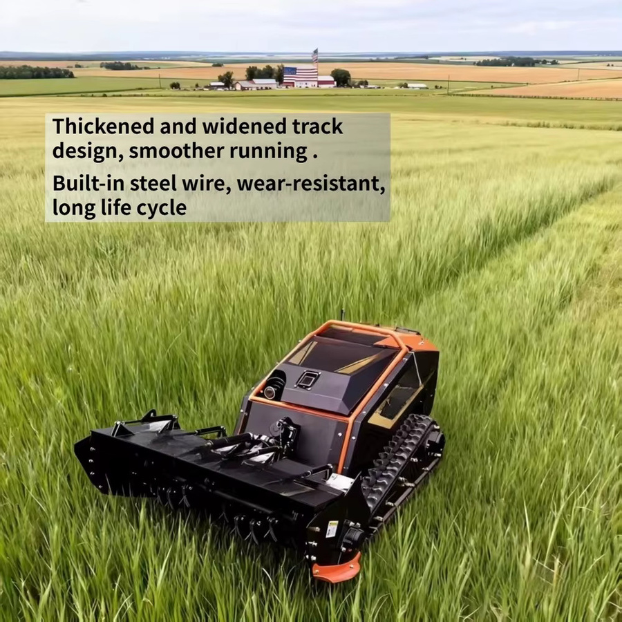 Vigorun Tech ferngesteuerter Forstmulcher Werkzeugtransporter mit 1000mm Schnittbreite und Loncin 4-Takt-Motor - Bild 2