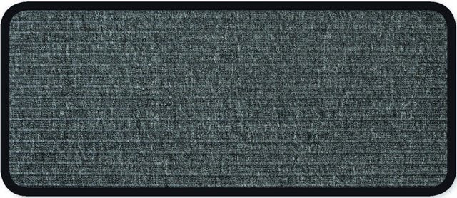 Fußmatte BORDER STAR von Astra in Grau mit Sternen-Design aus Polypropylen und Gummi, rechteckig - Bild 1