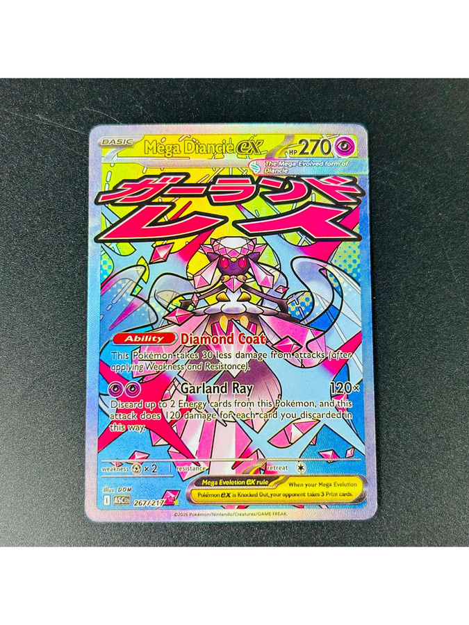 Keeppley Pokémon Diancie ex Full Art Holo Karte, Einzelfigur, Englisch - Bild 2