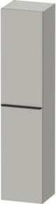 Duravit Hochschrank D-Neo Wandhängend, 1 Tür mit 5 Regalböden, Schwarz/Grau, B: 40 cm, T: 36 cm, H: 176 cm - Bild 1