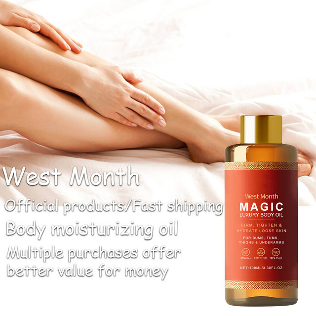 West&Month Daily Hydration Body Moisturizing Oil, 100 ml, Unisex - Bild 1