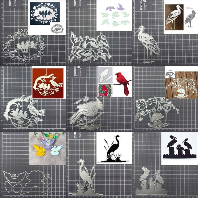 Metall-Schneideform Taube für DIY Scrapbooking, Papierkarten und Bastelarbeiten zur Prägung - Bild 1