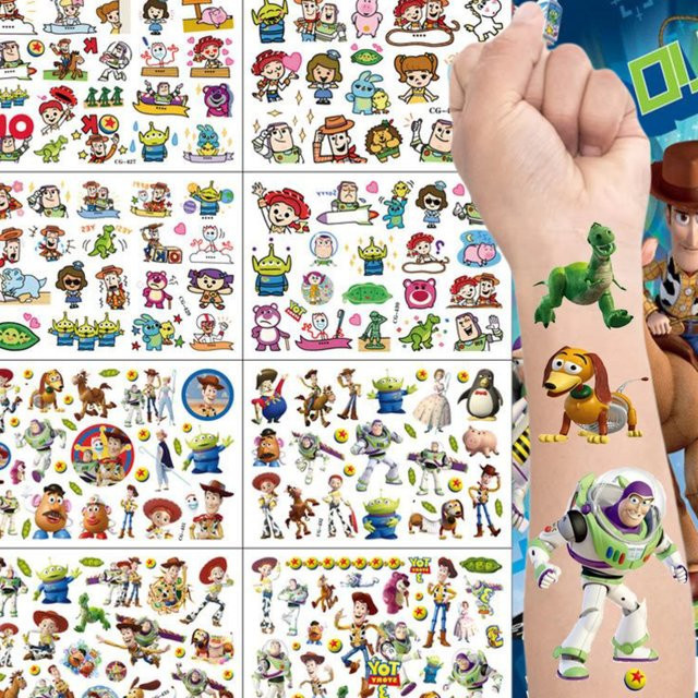 Bandai Toy Story temporäre Tattoo-Aufkleber - Bild 1