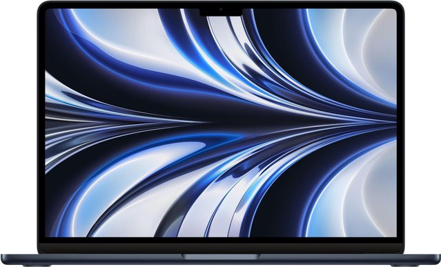 Apple MacBook Air 13 Zoll Mitternacht M2 8-Core CPU 8-Core GPU 16 GB 256 GB SSD mit macOS - Bild 1