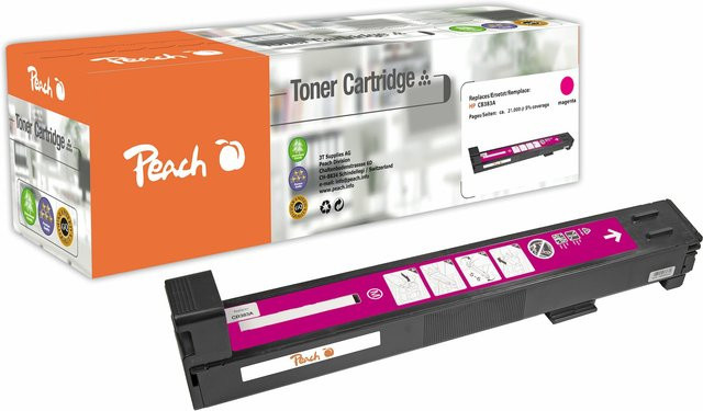 Peach Tonerpatrone HP 824A Magenta CB383A für HP Color LaserJet CM 6030 F MFP und CM 6030 MFP, wiederaufbereitet - Bild 1