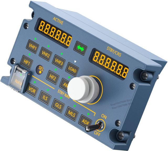 WINWING 32 RMP Simuliertes Flug-Funksteuerungspanel für P3D XPlane MSFS 2020 - Bild 1