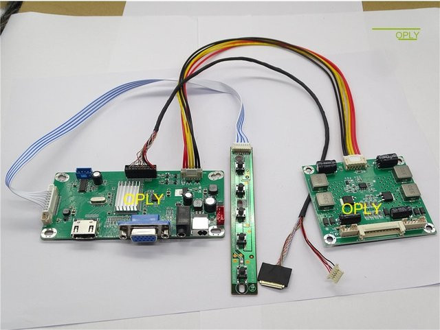 Apple iMac 27 Zoll Ersatz-LED-Panel mit EDP Controller Board, QHD 2560x1440 Auflösung, HDMI und VGA kompatibel für LM270WQ1-SDF1 und LM270WQ1-SDF2 - Bild 1