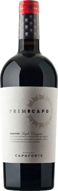 Masseria Capoforte Primocapo Primitivo 2021 Rotwein, Salento, 0,75 l - Bild 1