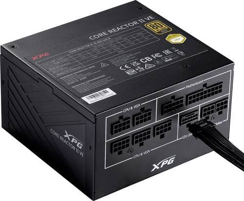 XPG CORE REACTOR II VE 750 Netzteil, 750 W, Schwarz - Bild 1