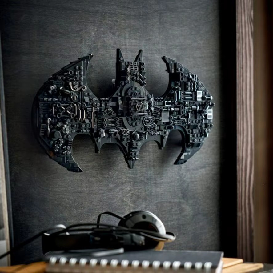 Potdemiel Bat-Signal Logo Bausteine, Superhelden, 678 Teile - Bild 4