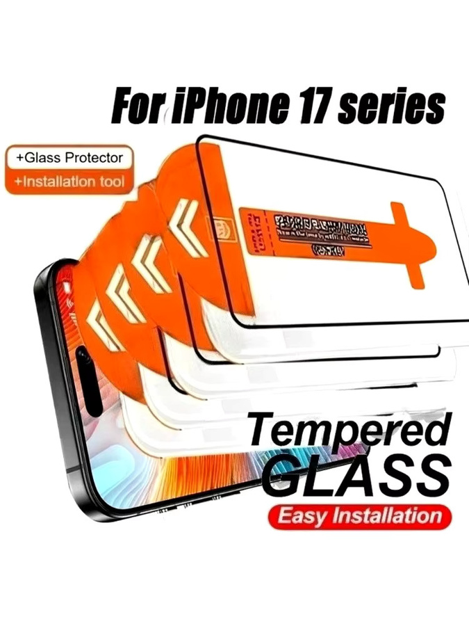 DIXSG 4er-Pack Ultraklare Displayschutzfolie für iPhone 15 16 17 Pro Max Plus und weitere Modelle mit One Click Installationsglas, Transparent - Bild 7
