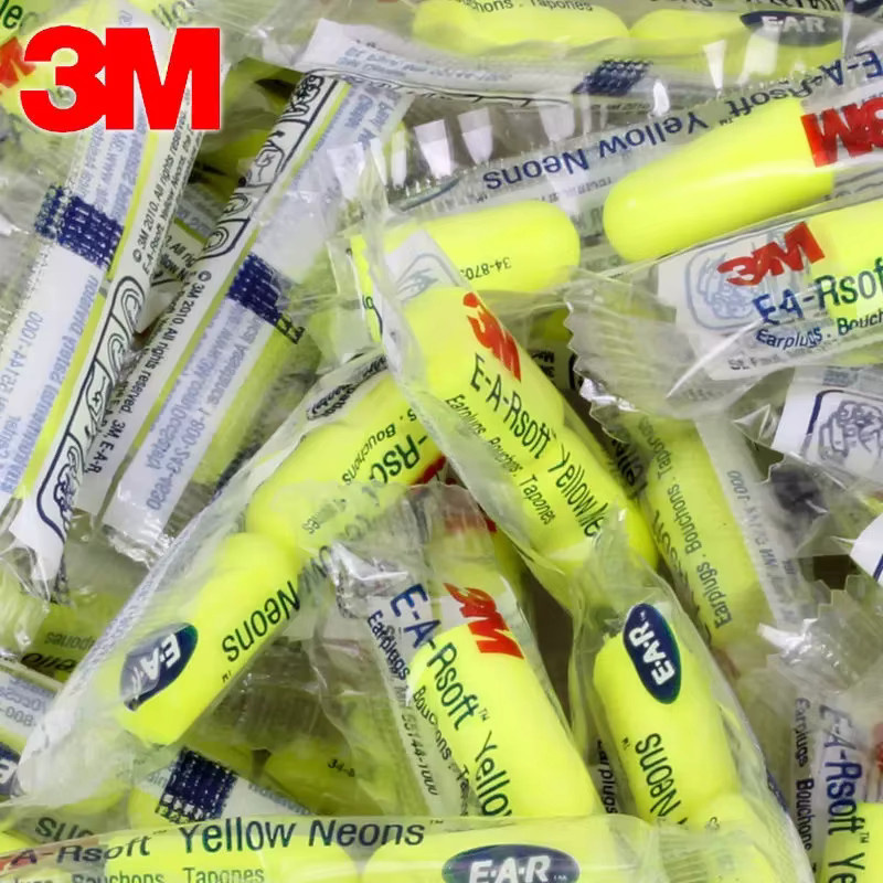 3M Ohrstöpsel zur Geräuschunterdrückung Gelb 30 Stück 15 Paar - Bild 2
