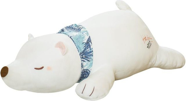 Eisbär Plüschtier Kissen, weiß, 60cm, ab 14 Jahren - Bild 1